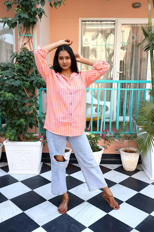 Chemise Aubépine – chemise coton fluide