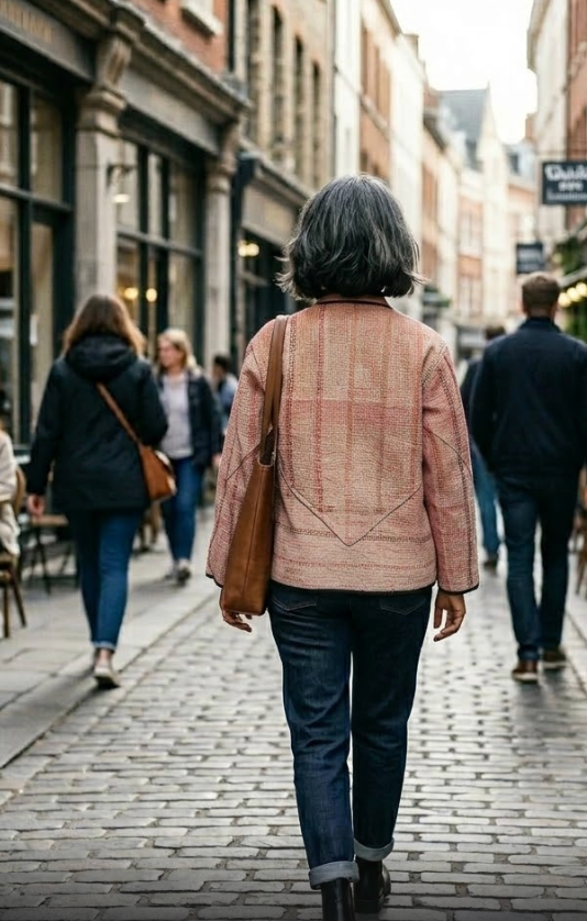 Veste Kantha réversible — Pièce unique n°032