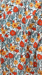 Robe longue Marjolaine fleurs