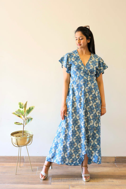 Robe Longue Portefeuille Luna