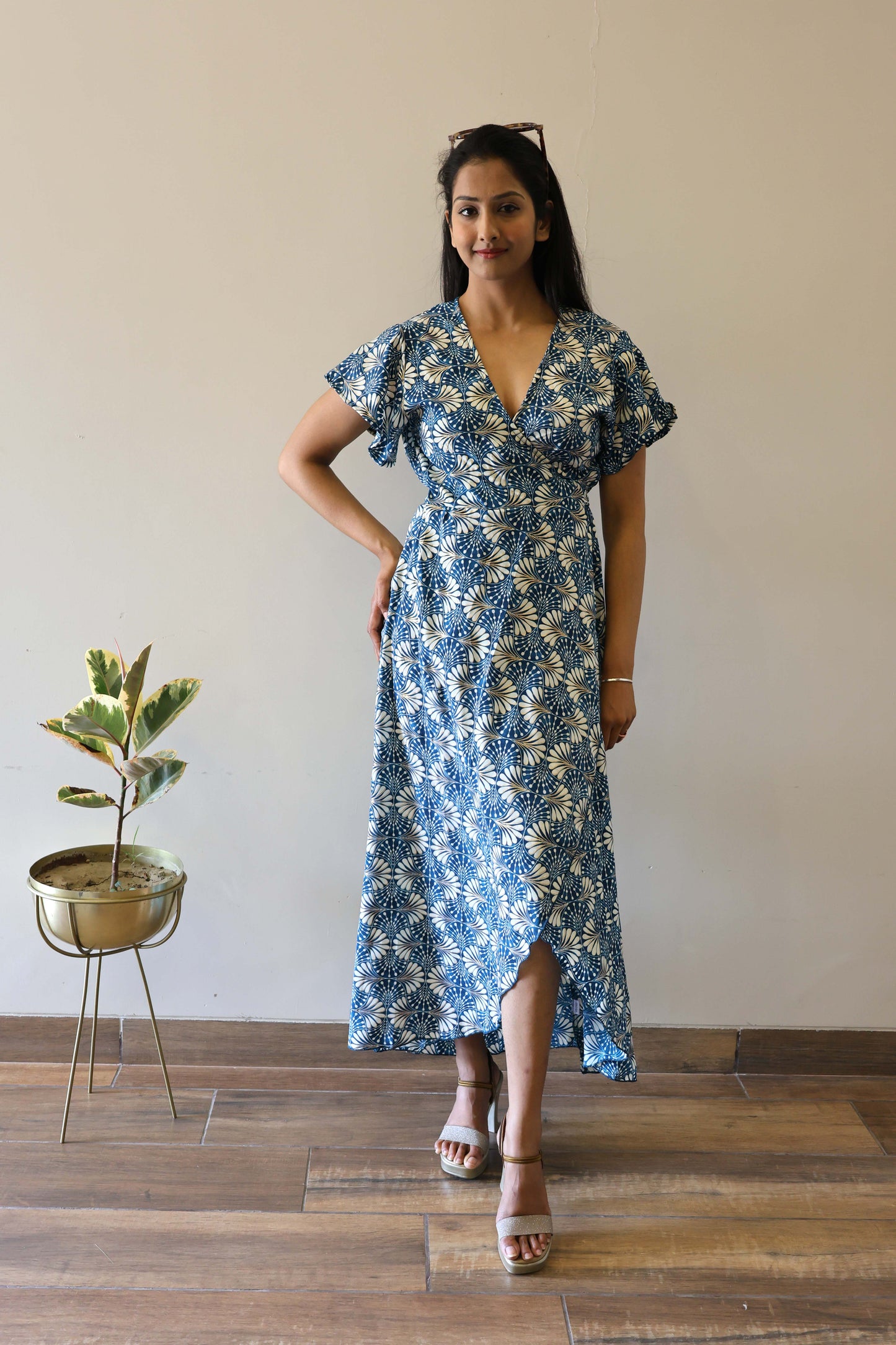 Robe Longue Portefeuille Luna