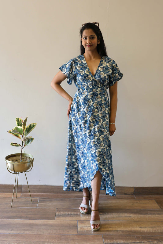 Robe Longue Portefeuille Luna