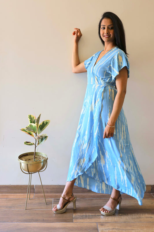 Robe Longue Portefeuille Luna