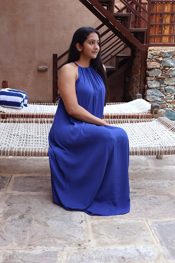 Robe Bahia – robe longue fluide en coton