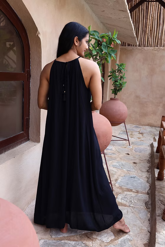 Robe Bahia – robe longue fluide en coton