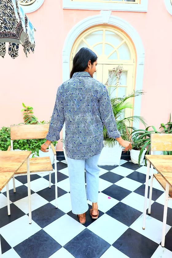 Chemise Aubépine – chemise coton fluide