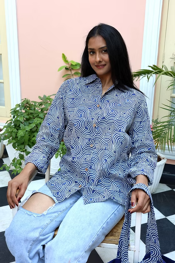 Chemise Aubépine – chemise coton fluide