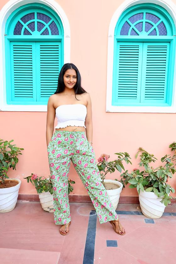 Soraya — vert floral